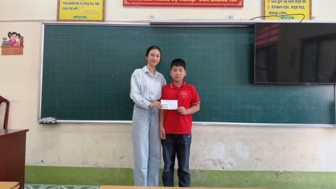 Phú Thọ: Trường tiểu học Phương Xá( Cẩm Khê) lần đầu tiên có học sinh đoạt giải cuộc thi Olympic tiếng Anh cấp Quốc gia IOE