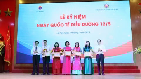 Hội Điều dưỡng thành phố Hà Nội tổ chức Lễ kỷ niệm “Ngày Quốc tế Điều dưỡng 12/5”