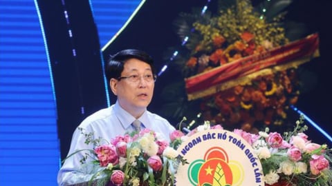 Chủ tịch nước Lương Cường dự Lễ tuyên dương Cháu ngoan Bác Hồ toàn quốc lần thứ X năm 2025