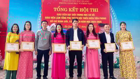 Hà Giang: Các trường học ở Bắc Quang Nỗ lực vượt khó, nâng cao chất lượng dạy và học