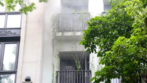 Hà Nội: Cháy nhà hàng đồ nướng trên phố Phan Đình Phùng