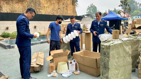 Cao điểm truy quét buôn lậu, hàng giả và xâm phạm sở hữu trí tuệ trên phạm vi toàn quốc