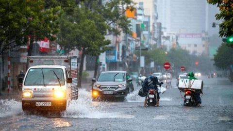 Chủ động ứng phó với mưa lớn ở khu vực Bắc Bộ và Bắc Trung Bộ
