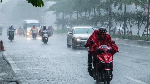 Dự báo thời tiết ngày 24/5: Khu vực Bắc Bộ có mưa to, nguy cơ xảy ra lũ quét và sạt lở đất