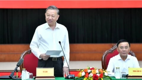 Tổng Bí thư Tô Lâm làm việc với Ban Tổ chức Trung ương