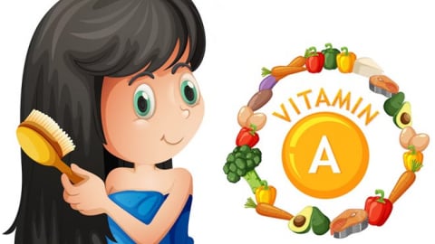 Cách sử dụng vitamin A để chăm sóc mái tóc