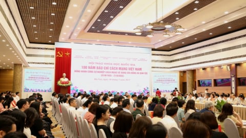 Hội thảo khoa học quốc gia '100 năm Báo chí cách mạng Việt Nam đồng hành cùng sự nghiệp cách mạng vẻ vang của Đảng và dân tộc'