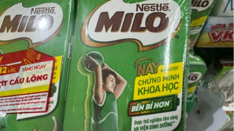 Sữa lúa mạch Nestlé Milo bị nghi quảng cáo sai sự thật, hồ sơ chuyển cơ quan điều tra