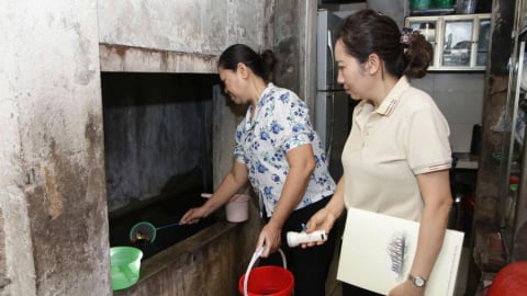 Hà Nội: Khuyến cáo người dân dành 10 phút mỗi tuần để diệt bọ gậy phòng sốt xuất huyết