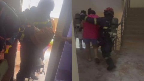 Hà Nội: Hai mẹ con thoát nạn trong vụ cháy chung cư tại Hà Đông