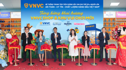 Gian hàng tiện ích VNVC: Giải pháp sức khỏe an toàn giữa 'bão' hàng giả