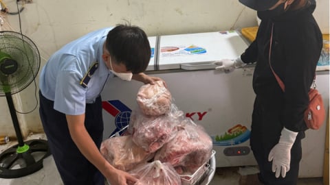 Đắk Lắk: Tiêu hủy 400kg thịt heo không rõ nguồn gốc, phạt gần 50 triệu đồng