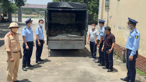 Nghệ An: Phát hiện và xử lý 1,3 tấn nội tạng động vật không rõ nguồn gốc xuất xứ