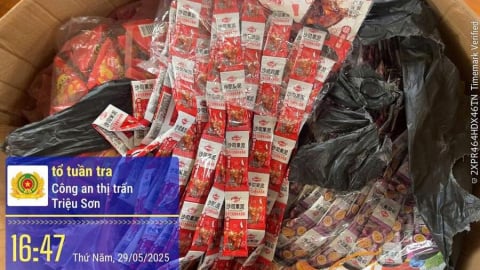Thanh Hóa: Kiểm tra kho hàng, phát hiện nhiều sản phẩm không rõ nguồn gốc xuất xứ