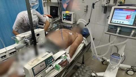 Vĩnh Long: Hơn 60 phút ép tim, giành lại sự sống cho bệnh nhân nhồi máu cơ tim