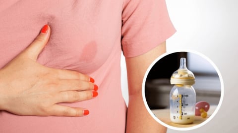 Mẹ bầu nên làm gì khi ra sữa non trong thai kỳ?