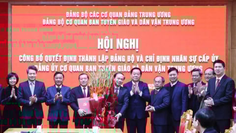 Tăng cường đổi mới tư duy, hành động trong lĩnh vực tuyên giáo, dân vận