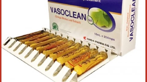Hà Nội: Thu hồi thuốc Vasoclean Sol. do không đạt tiêu chuẩn chất lượng