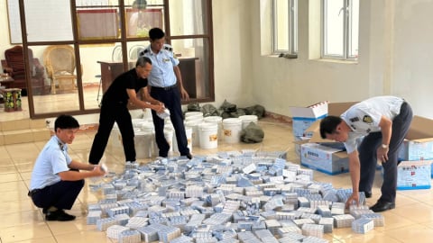 Quảng Ninh: Thu giữ hơn 5.000 tuýp thuốc tân dược không rõ nguồn gốc, xuất xứ