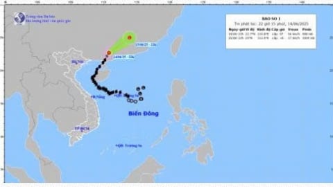 Tin cuối cùng về cơn bão số 1 (Wutip)