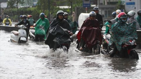 Dự báo Nam Bộ bước vào đợt mưa to kéo dài 3-4 ngày