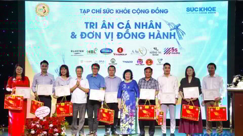 Genova được Tạp chí Sức Khỏe Cộng Đồng vinh danh vì những đóng góp tích cực cho cộng đồng