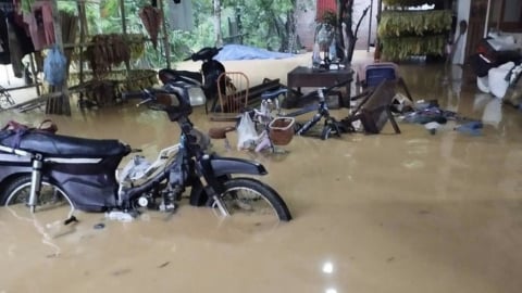 Bắc Kạn: Gần 280 ngôi nhà bị ảnh hưởng, hàng trăm héc ta hoa màu ngập úng do mưa lũ từ đêm 18 - 23/6