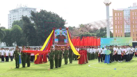 Công an Thủ đô khai mạc Hội thao năm 2025