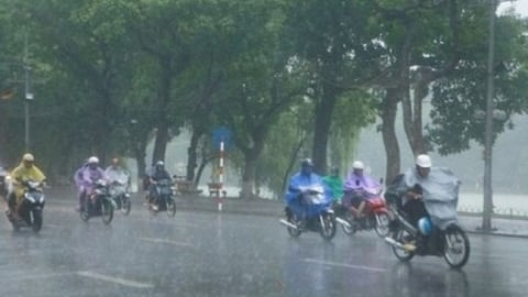 Dự báo thời tiết ngày 26/6: Bắc Bộ có mưa rào và dông, cục bộ có mưa to