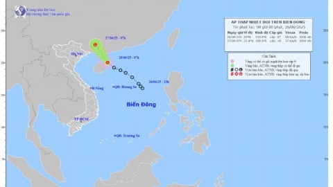 Áp thấp nhiệt đới gây mưa, 4 tỉnh miền núi phía Bắc nguy cơ cao xảy ra lũ quét