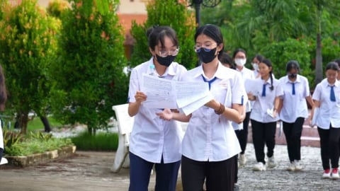 Đề thi tốt nghiệp THPT môn Toán phân hóa cao, thí sinh nói khó đạt 8 điểm