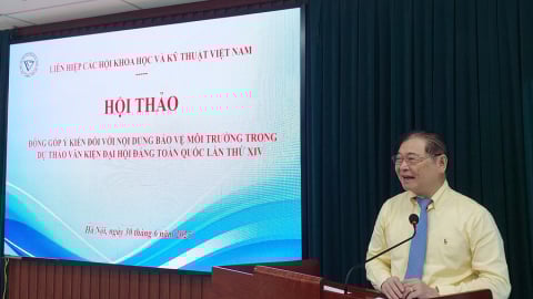 Góp ý cho Dự thảo Văn kiện Đại hội Đảng lần thứ XIV: Đề xuất giải pháp bảo vệ môi trường bền vững từ giới khoa học