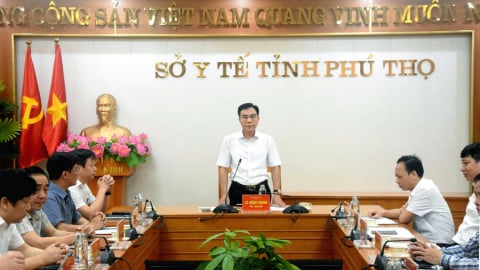 Ông Lê Hồng Trung được bổ nhiệm Giám đốc Sở Y tế tỉnh Phú Thọ