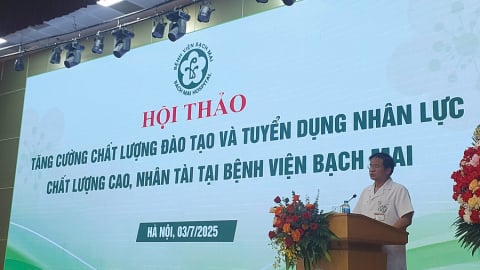 Bệnh viện Bạch Mai đẩy mạnh chiến lược thu hút và đào tạo nhân lực chất lượng cao