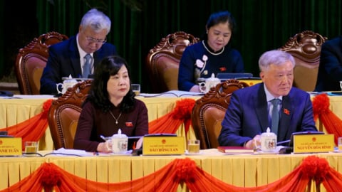 Bộ trưởng Bộ Y tế Đào Hồng Lan tham dự Hội nghị tiếp xúc cử tri chuyên đề tại Bắc Ninh