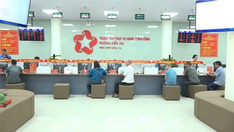 Hải Phòng: Trung tâm hành chính công phường Kiến An – Nơi người dân gửi trọn niềm tin