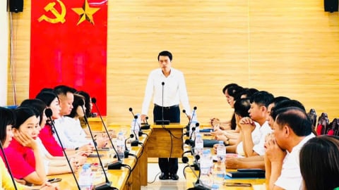 UBND xã Nội Bài - Hà Nội: Công bố quyết định nhân sự ngành Y tế và Giáo dục