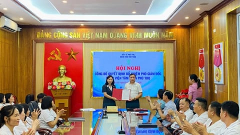 Phú Thọ: Bệnh viên Tâm thần có tân phó Giám đốc