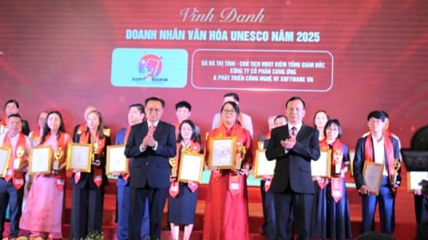Chủ tịch HT Software VN được vinh danh Doanh Nhân Văn Hóa UNESCO 2025