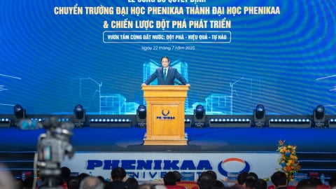 Công bố Quyết định của Thủ tướng Chính phủ chuyển Trường Đại học Phenikaa thành Đại học Phenikaa