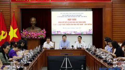 Giải báo chí toàn quốc “Vì sự nghiệp phát triển Văn hóa Việt Nam” lần III: Mở rộng chủ đề, tăng tính thời sự