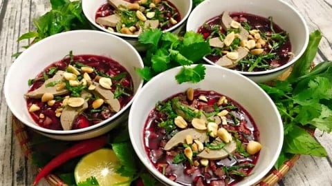 Ăn tiết canh: Món ăn quen thuộc chứa nhiều vi khuẩn gây bệnh