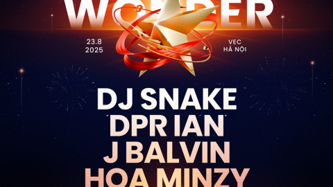 “Moments of Wonder” - Đại nhạc hội đặc biệt kỷ niệm 80 năm Quốc khánh với dàn sao “khủng”: DJ Snake, J Balvin, The Kid LAROI, DPR IAN…