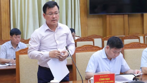 Đoàn giám sát của Quốc hội làm việc với UBND tỉnh Bắc Ninh về thực thi pháp luật bảo vệ môi trường