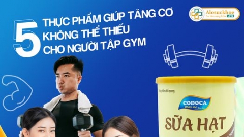 5 thực phẩm giúp tăng cơ, không thể thiếu cho người tập gym