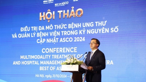 Hội thảo điều trị đa mô thức bệnh ung thư và quản lý bệnh viện trong kỷ nguyên số, cập nhật ASCO 2024