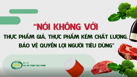 Thông điệp bảo đảm an toàn thực phẩm trong dịp Tết Nguyên đán năm 2025