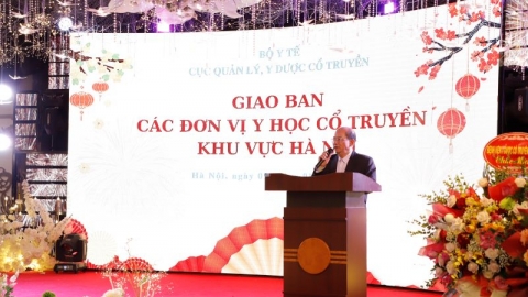 Hội nghị giao ban các đơn vị Y học cổ truyền