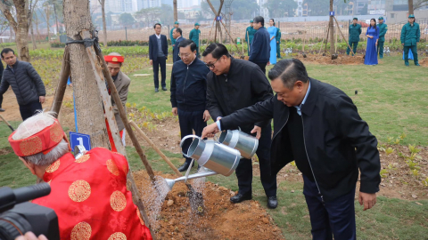 Hà Nội: Quận Nam Từ Liêm tổ chức Lễ phát động “Tết trồng cây đời đời nhớ ơn Bác Hồ” Xuân Ất Tỵ 2025