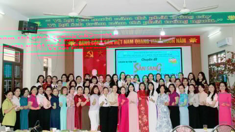 Hải Phòng: Trường mầm non trang bị kiến thức cho trẻ vào lớp 1
